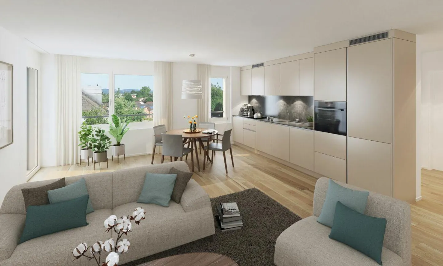 Condominium de 2,5 pièces élégant pour les personnes qui apprécient la qualité - Photo 1 sur 3