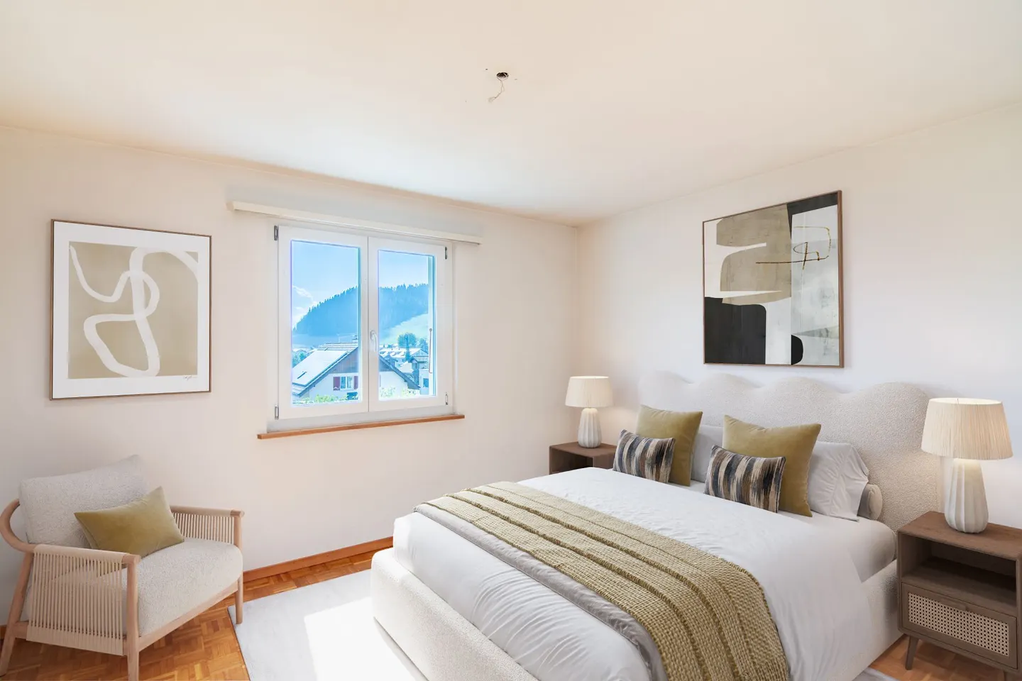 Maison jumelée attrayante de 5,5 pièces pouvant être utilisée comme maison individuelle ou maison bifamiliale - Photo 11 sur 15