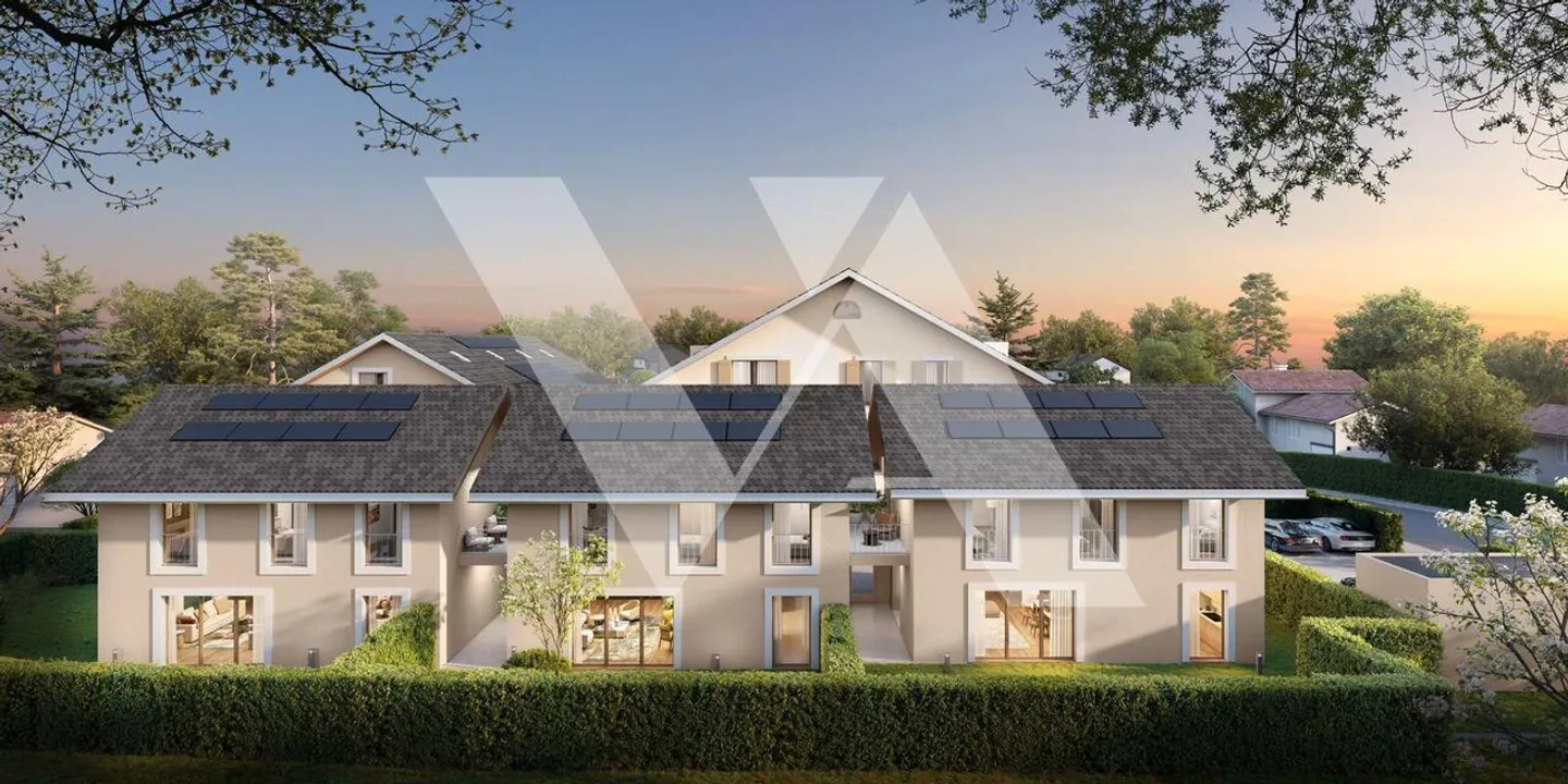 In vendita in costruzione – Bella villa adiacente con giardino - Foto 1 di 5