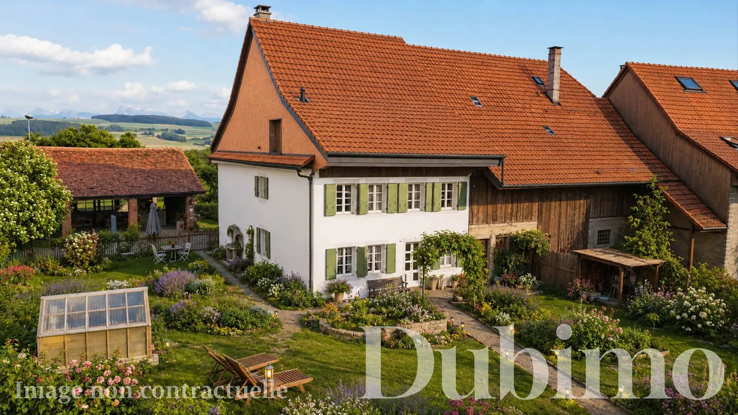 2.5-ZIMMER-WOHNUNG MIT GARTEN IN CRÉMIN (LUCENS) - Foto 9 von 13