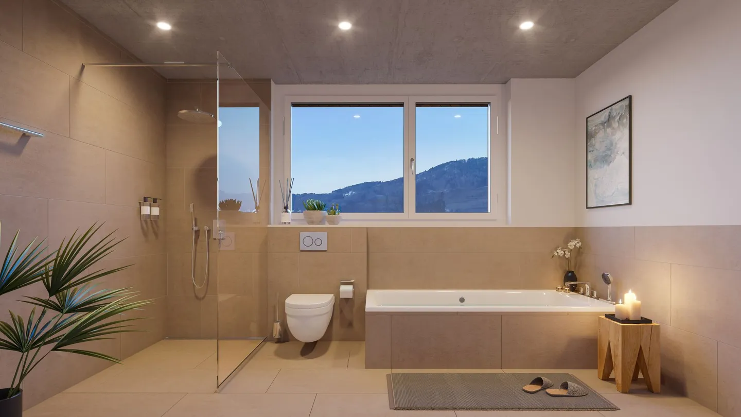 4.5 Zimmer Gartenwohnung (W4, W6) - Foto 3 von 5