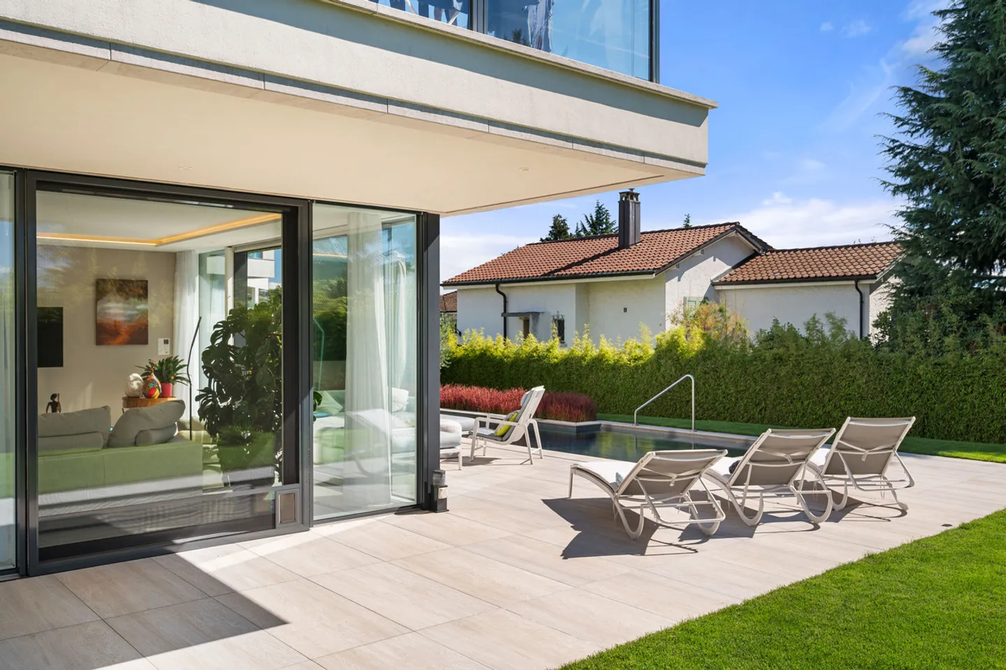 Appartement d'exception avec piscine privée, à deux pas de Lausanne - Photo 3 sur 14