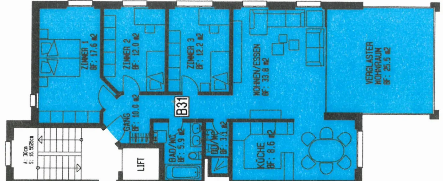 CENTRAL, ENSOLEILLÉ & FAMILIAL - ATTRACTIVE MAISONETTE PENTHOUSE DE 5.5 CHAMBRES - Photo 15 sur 15