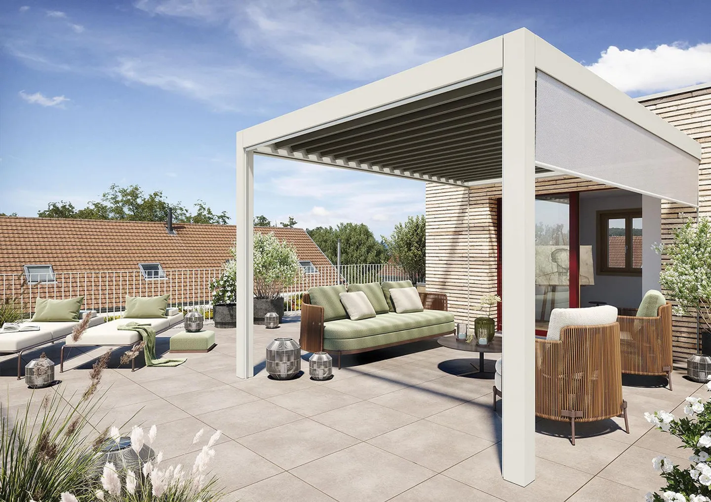 Luxus Attika-Maisonette in Therwil - Foto 3 von 8
