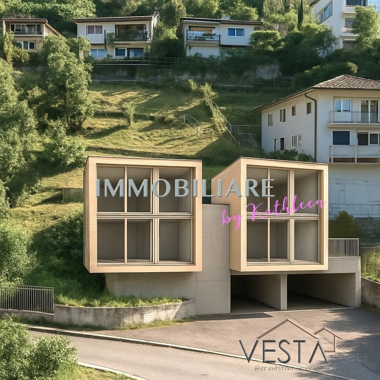 Appartamento Duplex con Ascensore e Vista Mozzafiato sul Lago, Nuova Costruzione, Minergie, Giardino - Foto 1 di 11