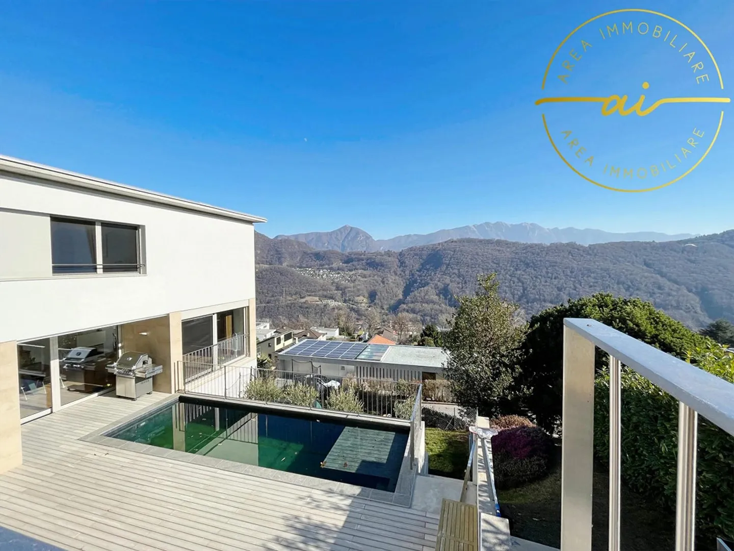 VILLA B – MODERNE EIGENSTÄNDIGE VILLA MIT PANORAMATERRASSE - Foto 1 von 12