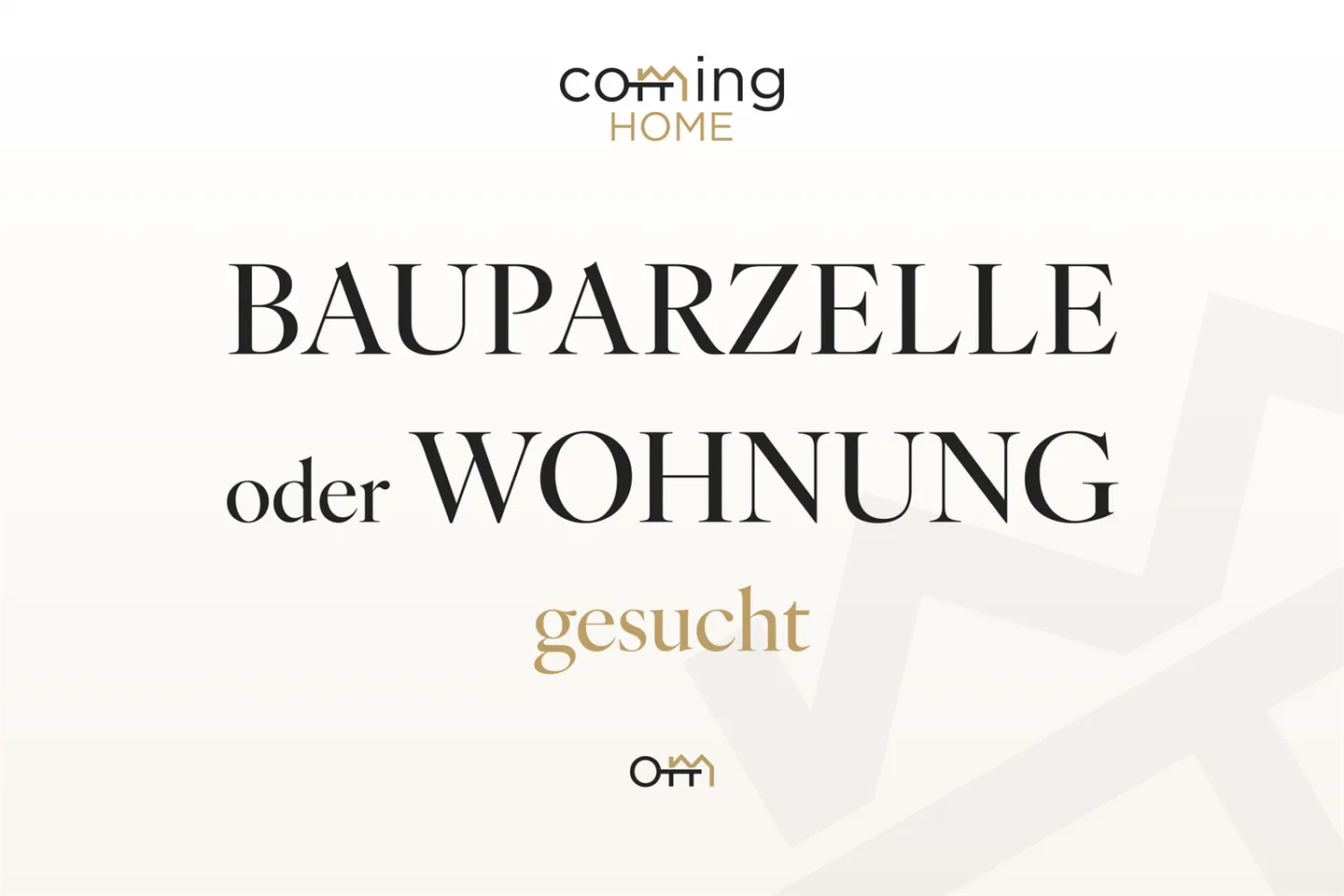 Bauparzelle oder Wohnung gesucht - Foto 1 von 3