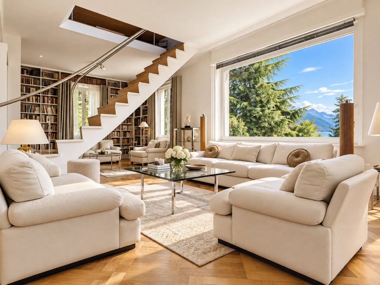 Tuscan-style villa in the heart of Pully - Photo 4 of 13