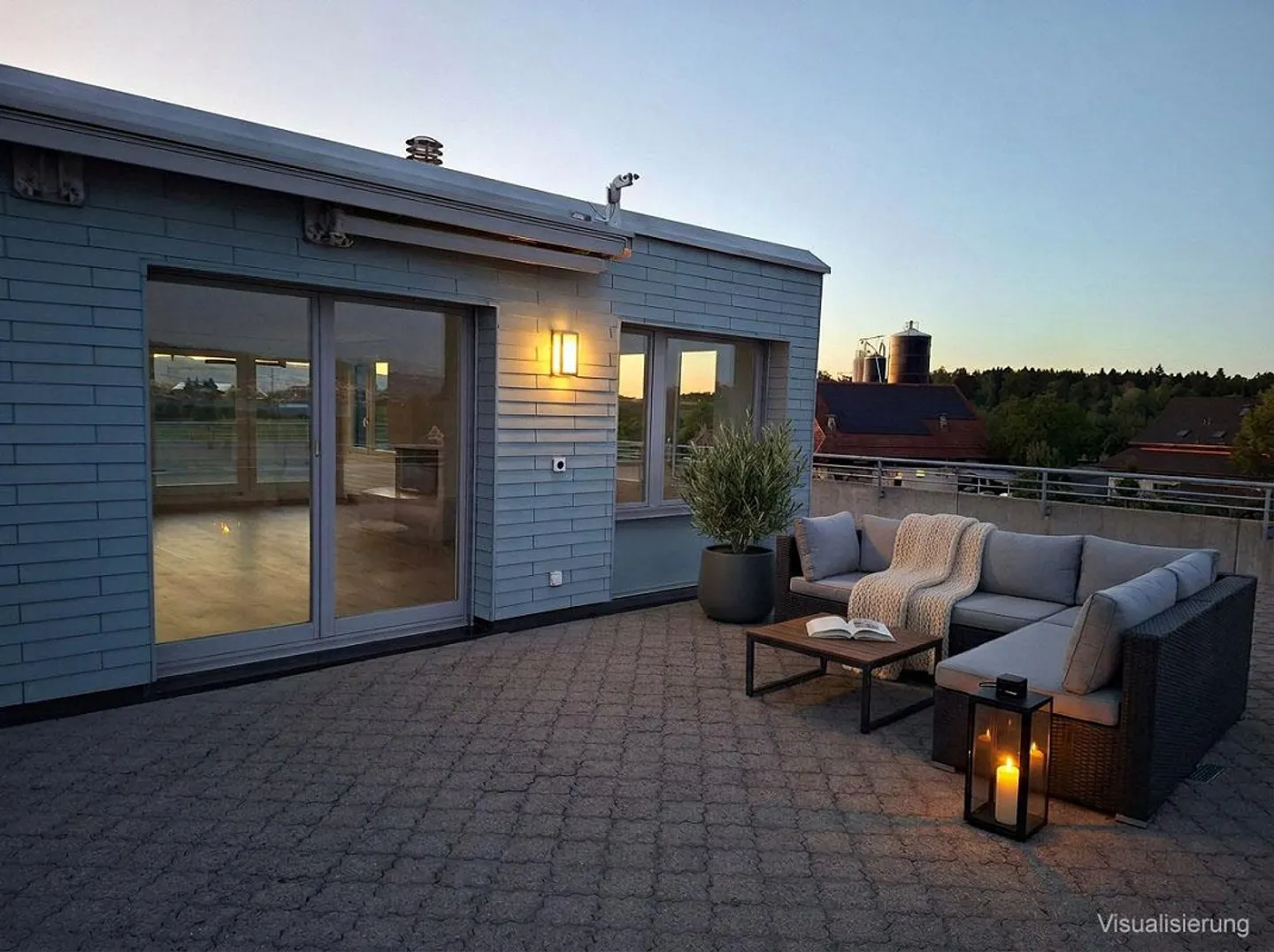 Stilvolles Penthouse mit Terrasse - Foto 15 von 20