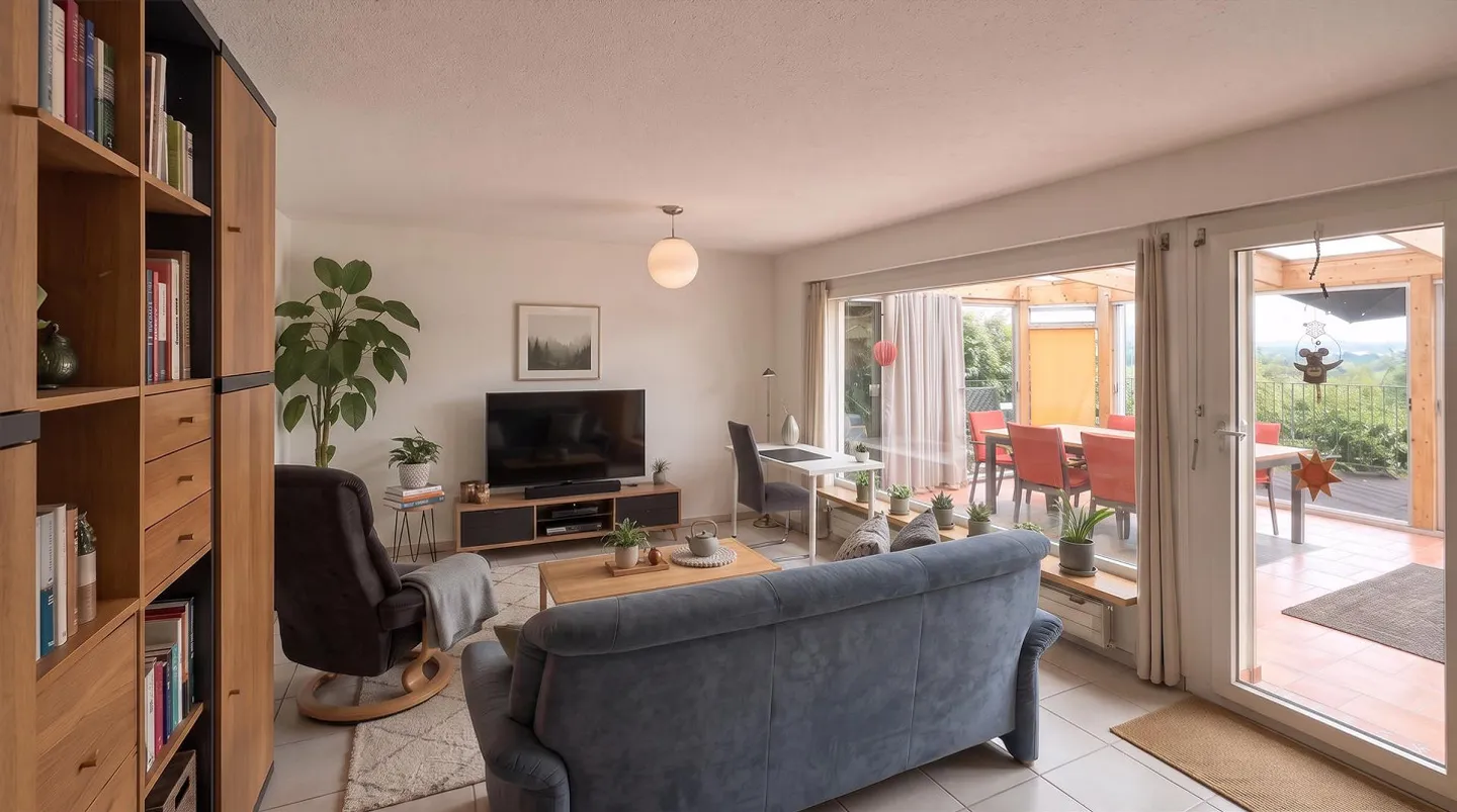 Familienhaus mit atemberaubendem Blick - Foto 4 von 5