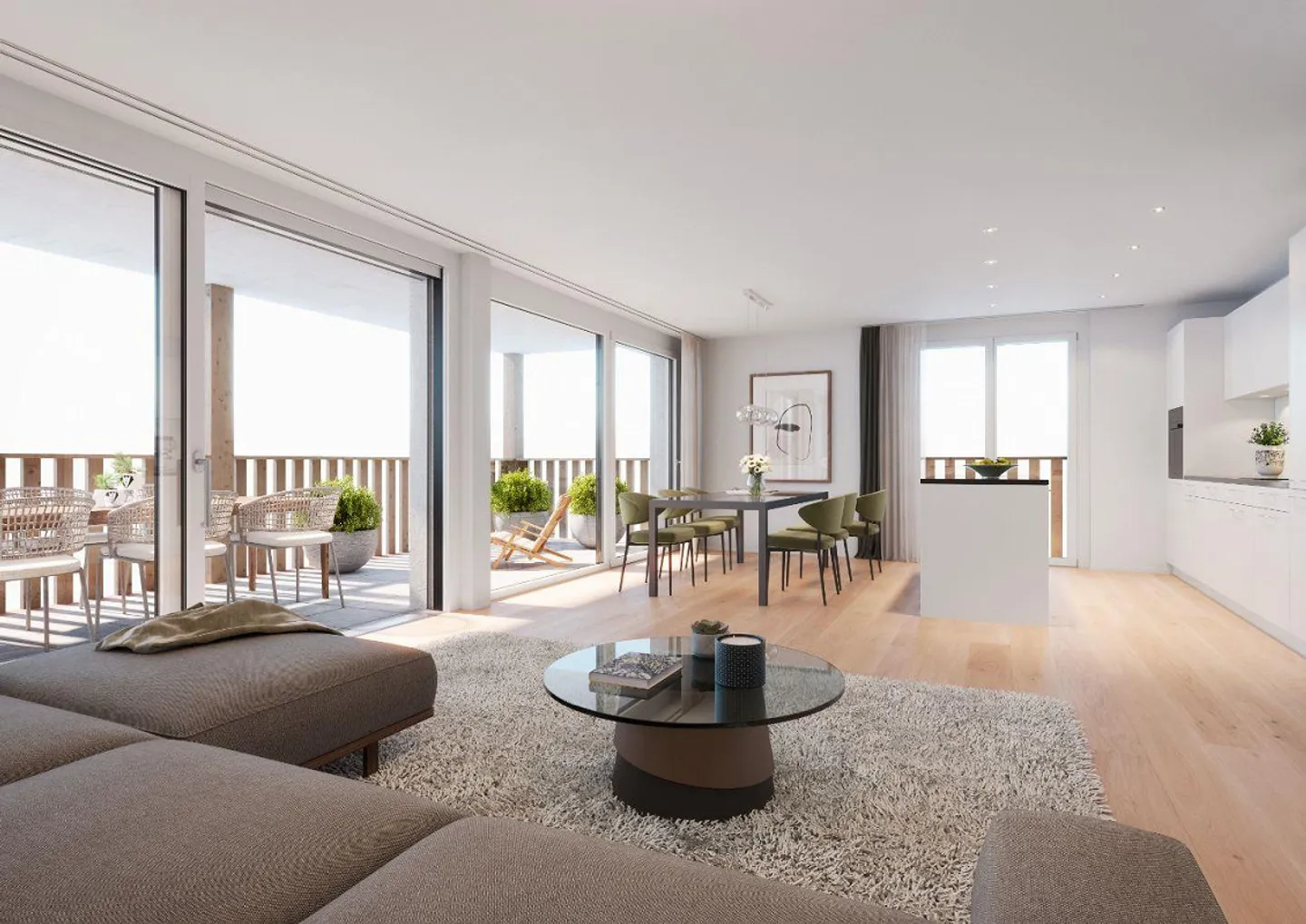 First occupancy of high-quality 3½-room new apartment - Photo 2 of 4