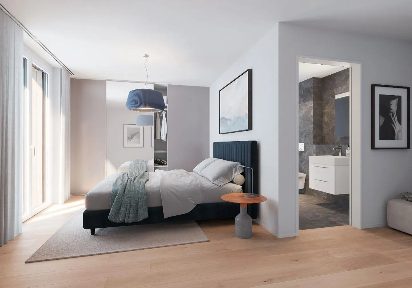 First occupancy of high-quality 3½-room new apartment - Photo 3 of 4