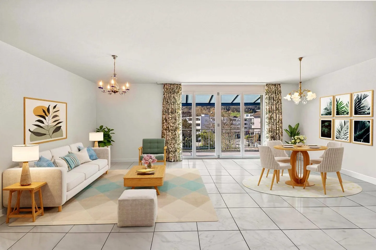 Charmante Maisonette in Zürich - Foto 1 von 5