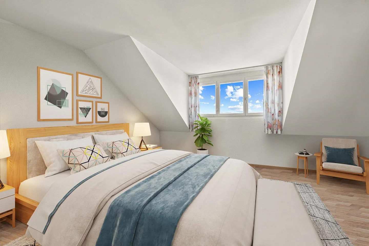 Charmante Maisonette in Zürich - Foto 2 von 5