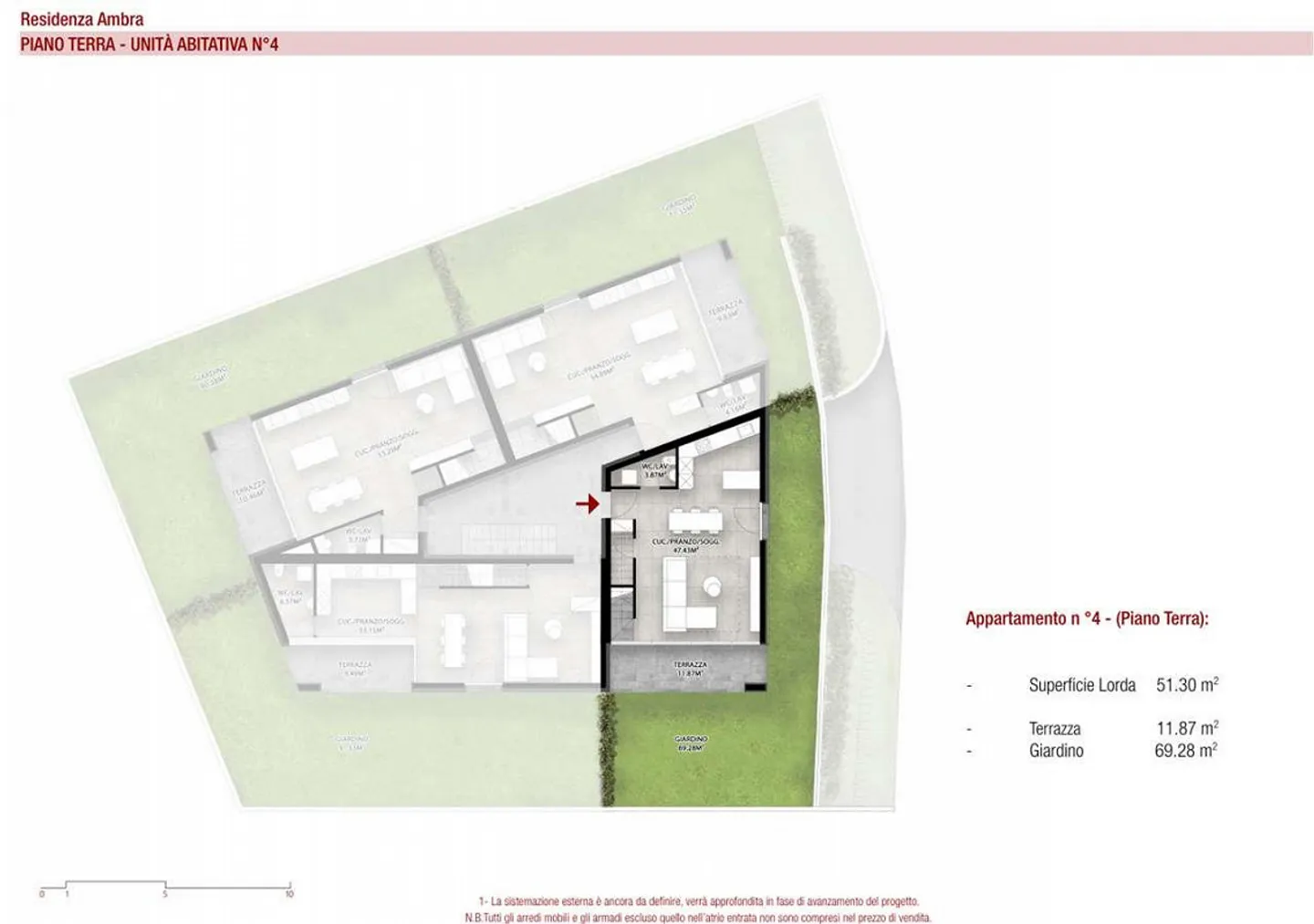 Appartamento di nuova costruzione a Cureglia - Foto 4 di 5
