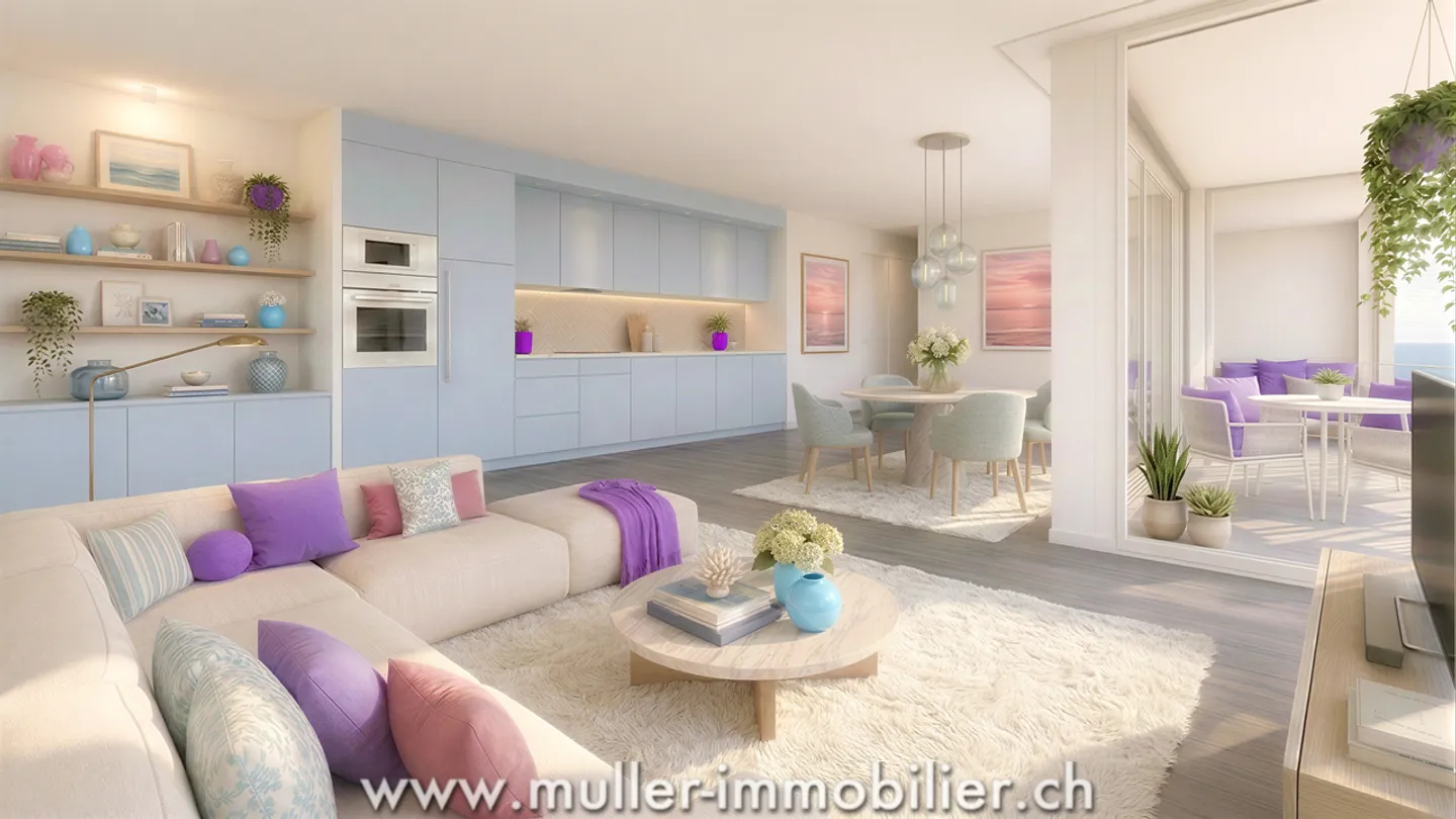 Appartement Charmant avec Balcon - Photo 2 sur 13