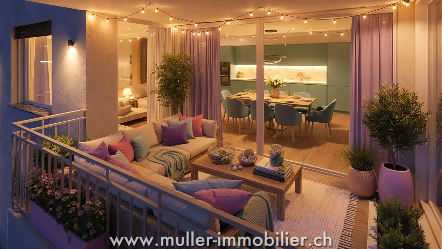 Appartement Charmant avec Balcon - Photo 5 sur 13