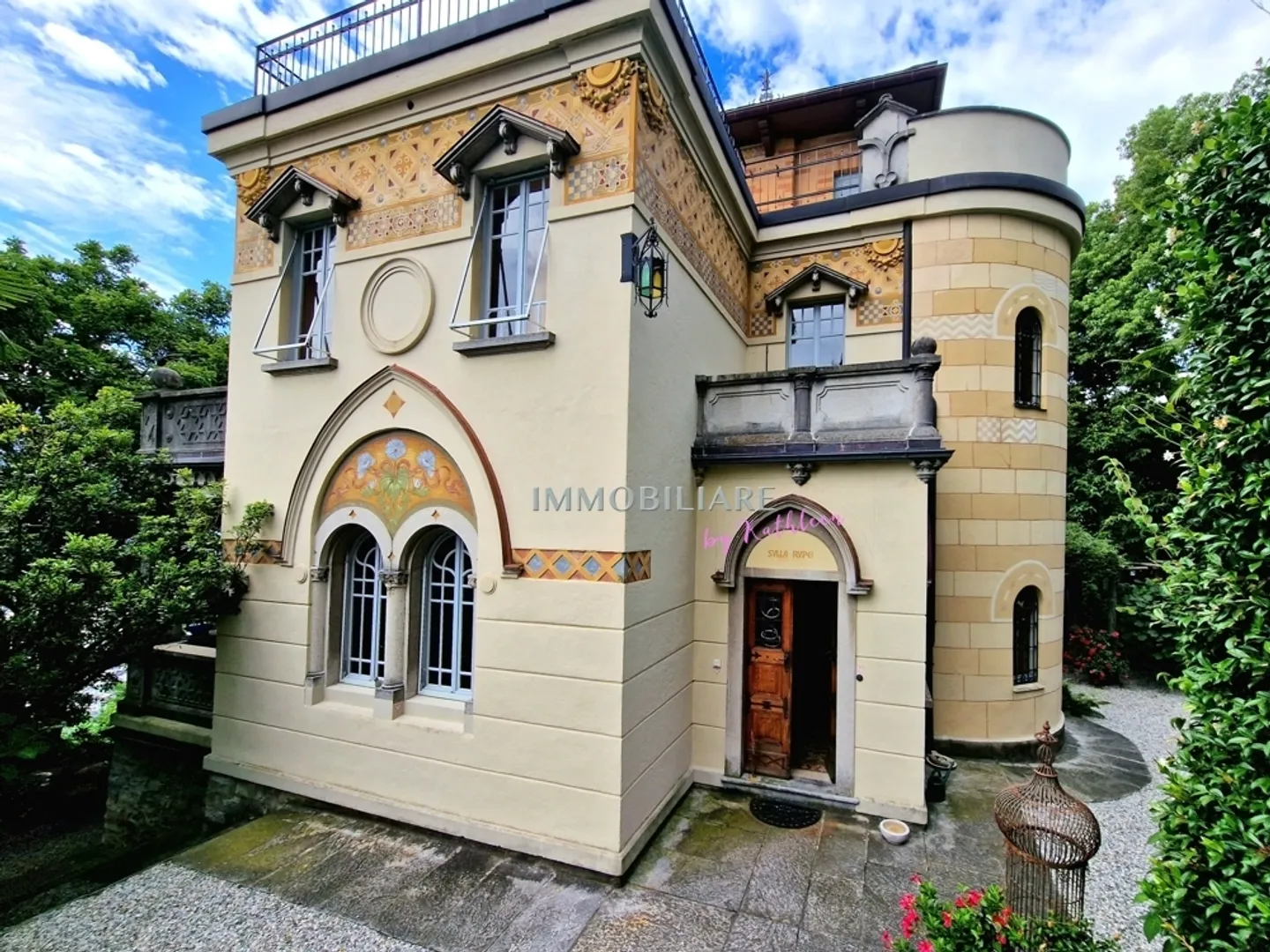 Originale Jugendstilvilla mit traumhaftem Seeblick, 2 Stellplätze - Foto 7 von 13