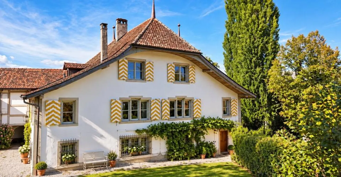 Charmante Wohnung im historischen Schloss - Foto 1 von 11