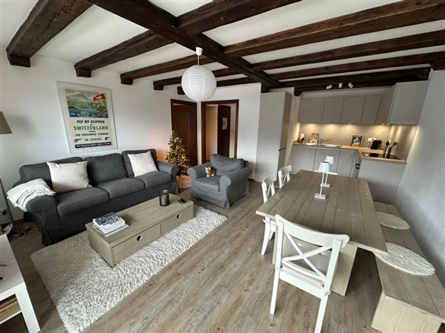 Bellissimo appartamento 2 1/2 locali in vendita nel resort La Tzoumaz 4 Vallées - Foto 1 di 9