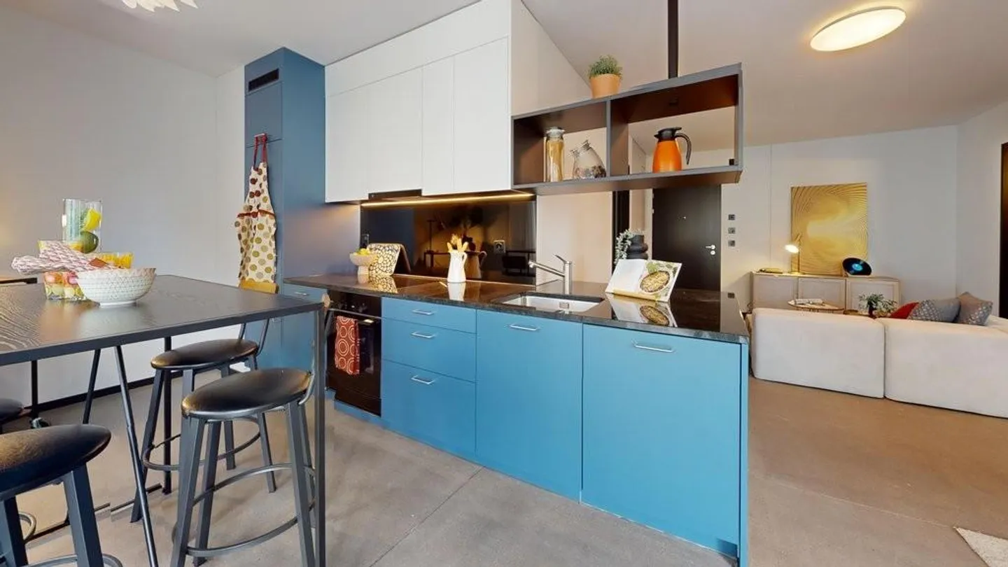 Wellness Oasis: Move into a modern 3.5 room apartment in a top location - Photo 2 of 9