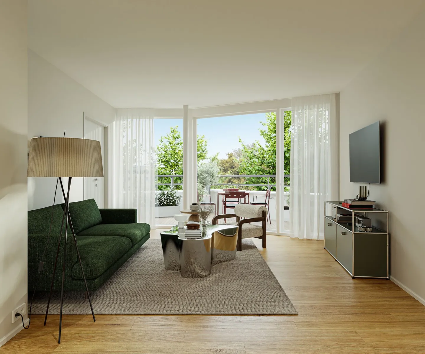 First rental "Two Beeches" - Your dream from above: Attic with a view of the greenery - Photo 1 of 5