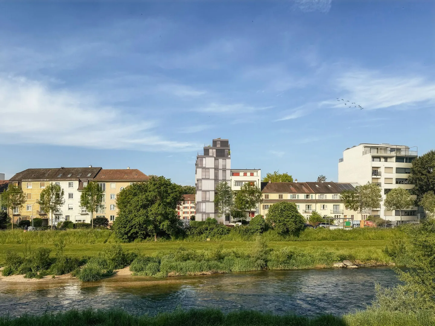 Modernes Apartment an der Birs - Foto 2 von 4