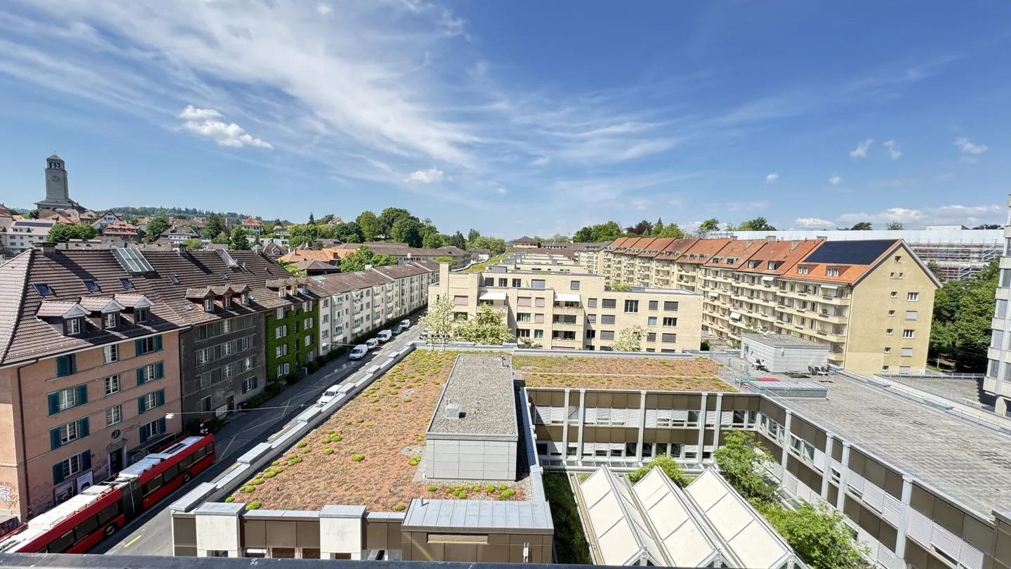 Nuovo appartamento moderno di 1,0 stanza ristrutturato con vista splendida a Berna - Foto 10 di 10