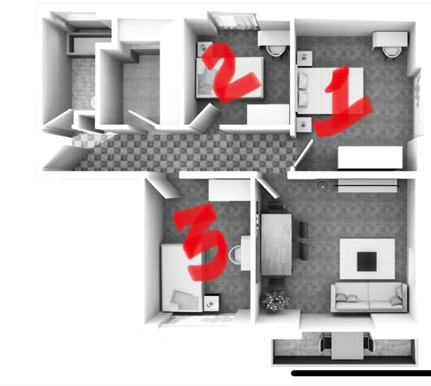 Appartement à louer - Photo 10 sur 10