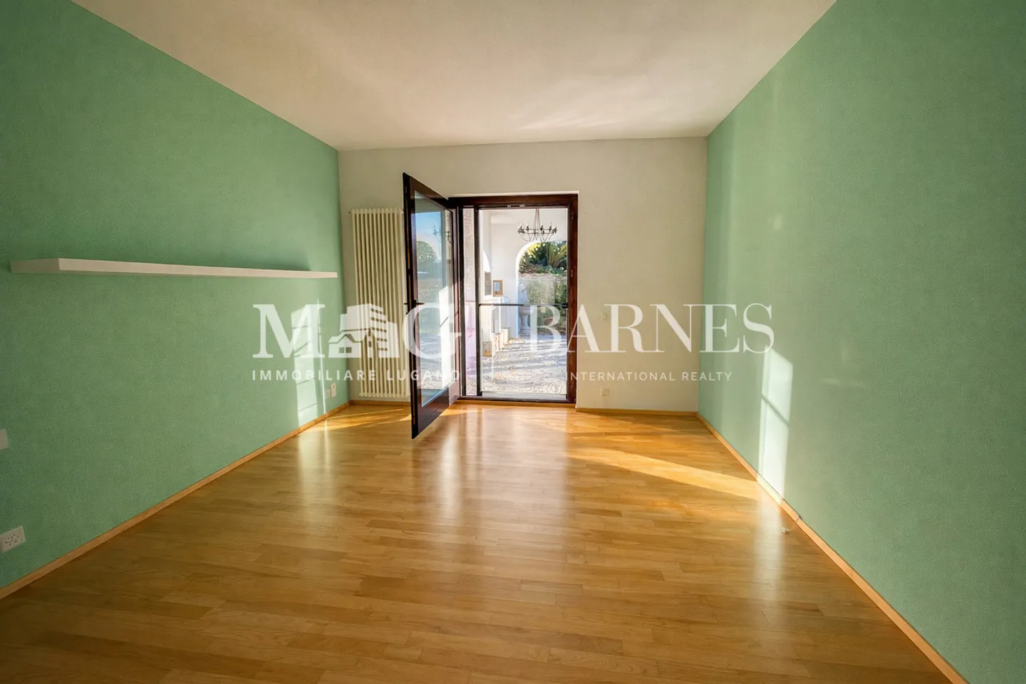 Comano: Wohnung 4.5/5.5 Zimmer mit privatem Garten und Pool - Foto 7 von 9