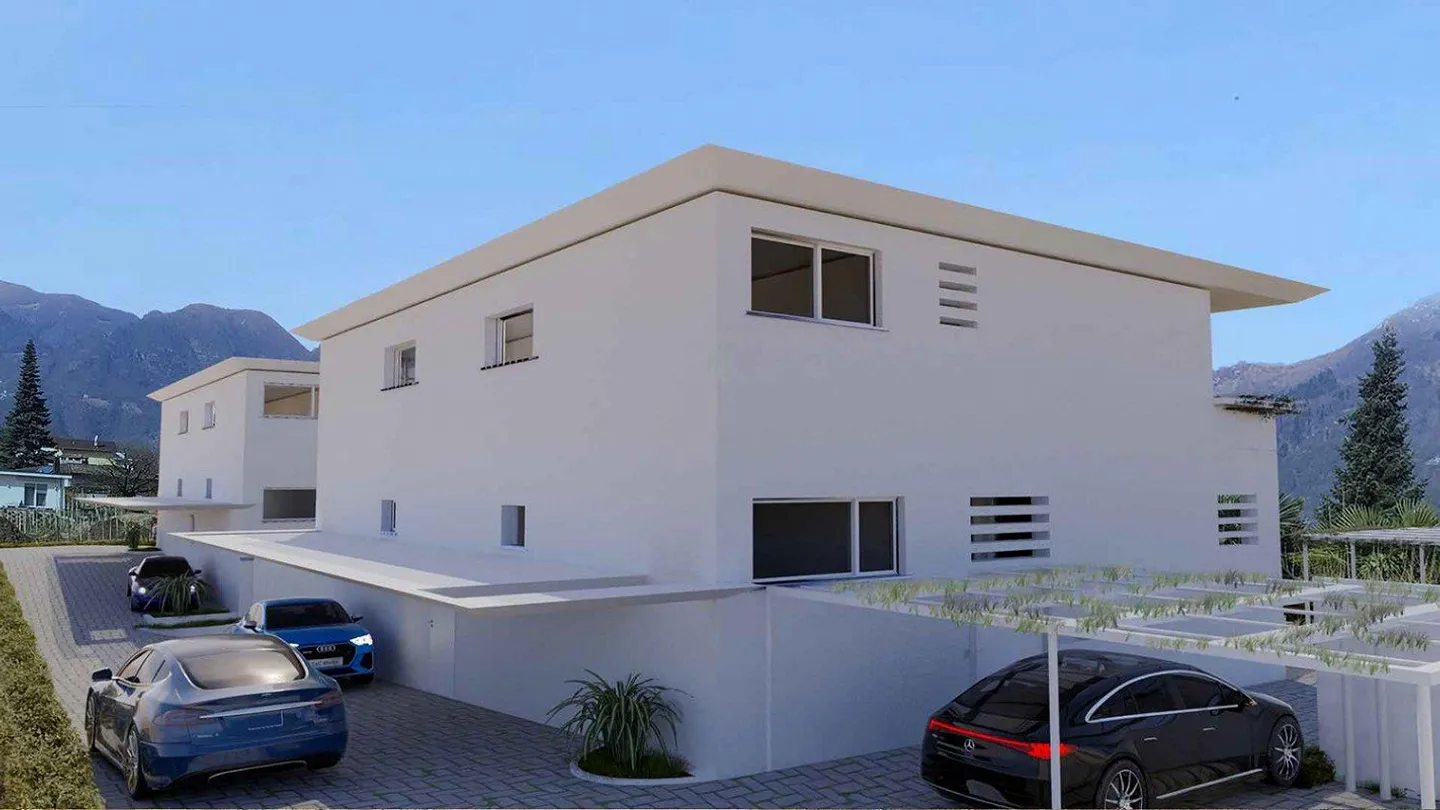 Appartamento Duplex con giardino e posteggi - Foto 3 di 13