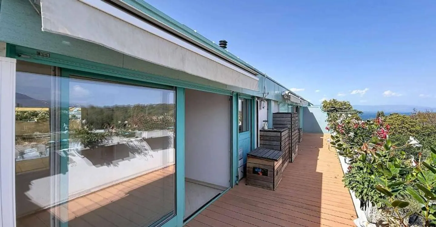 8-room duplex penthouse with panoramic view – Plateau de Frontenex - Photo 7 of 8