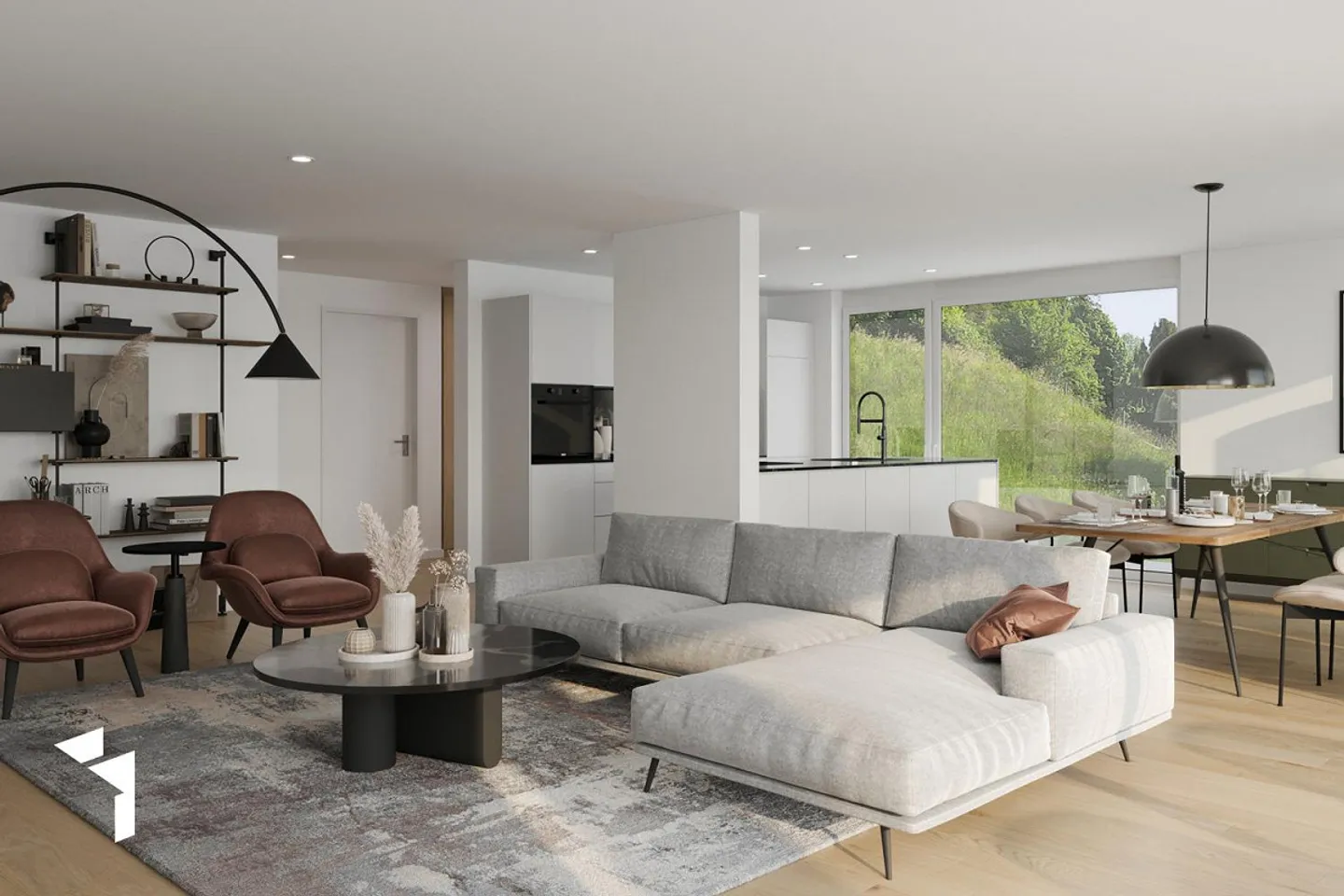 Moderne Terrassenhäuser mit Aussicht - Foto 3 von 9