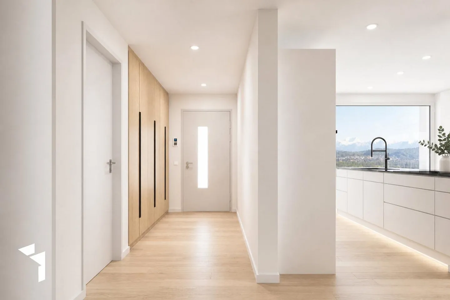 Moderne Terrassenhäuser mit Aussicht - Foto 5 von 9