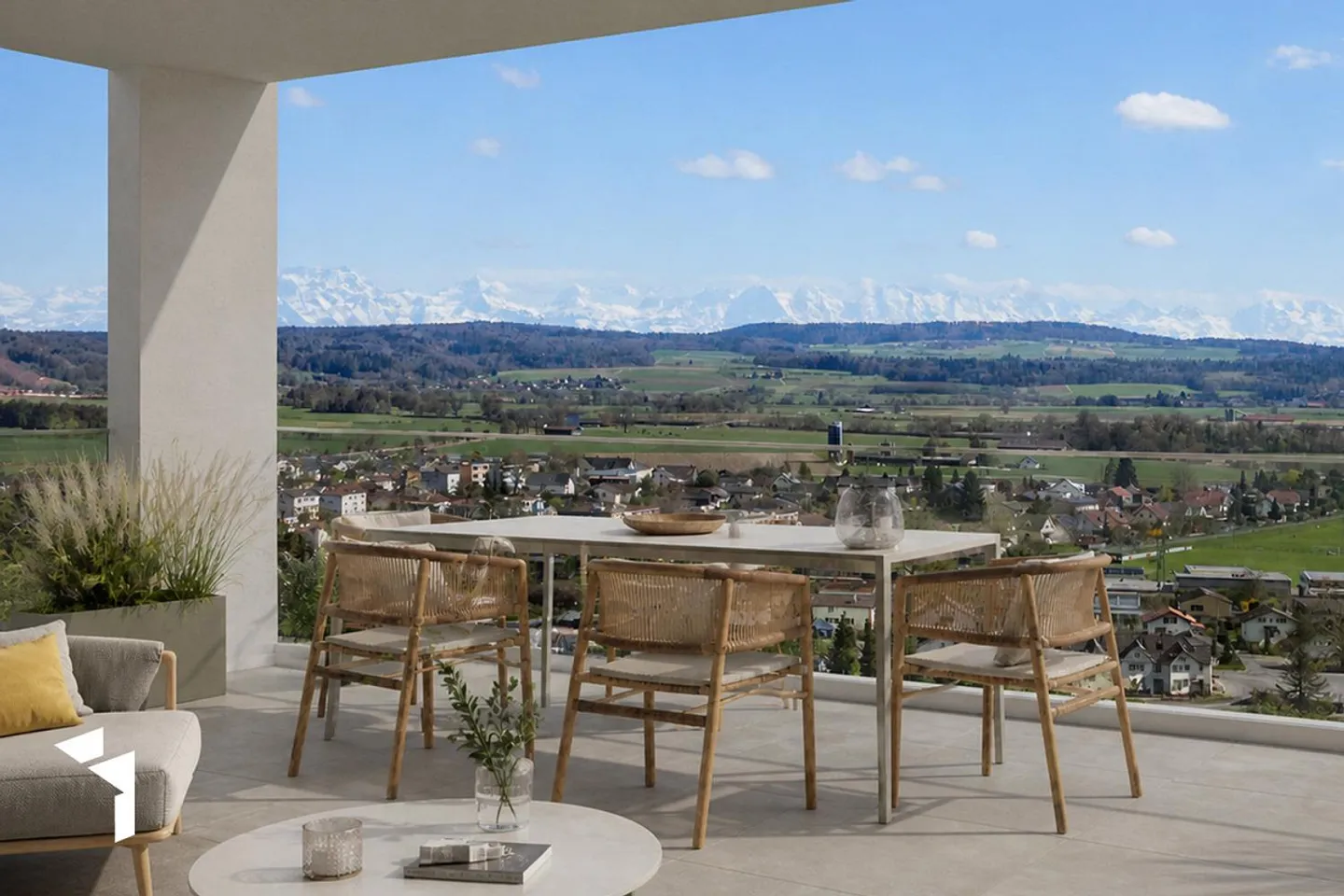 Moderne Terrassenhäuser mit Aussicht - Foto 7 von 9