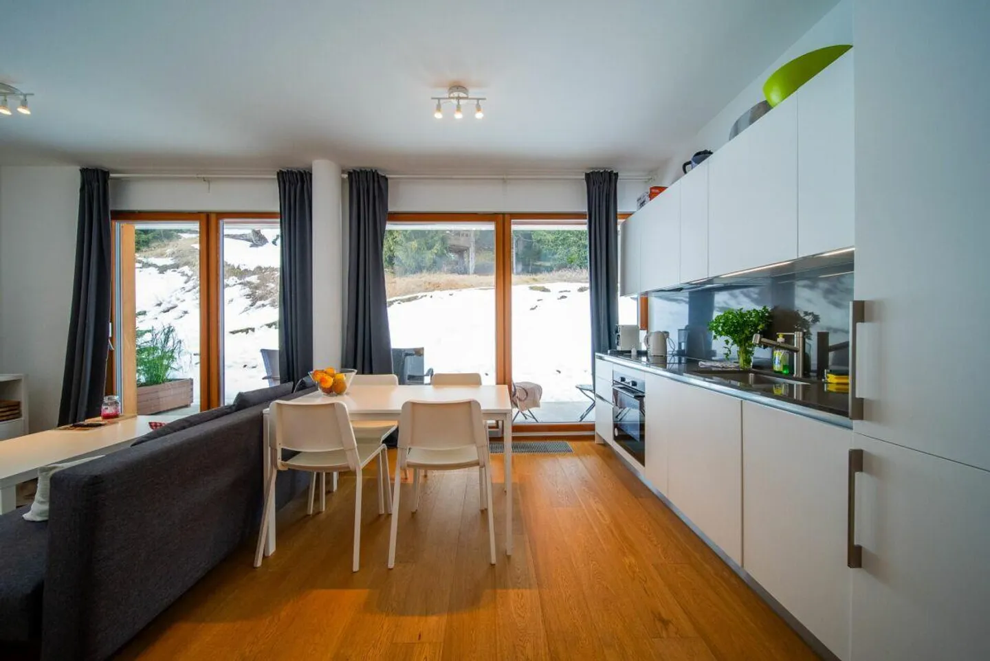 Moderne Terrassenwohnung in Laax - Foto 4 von 13