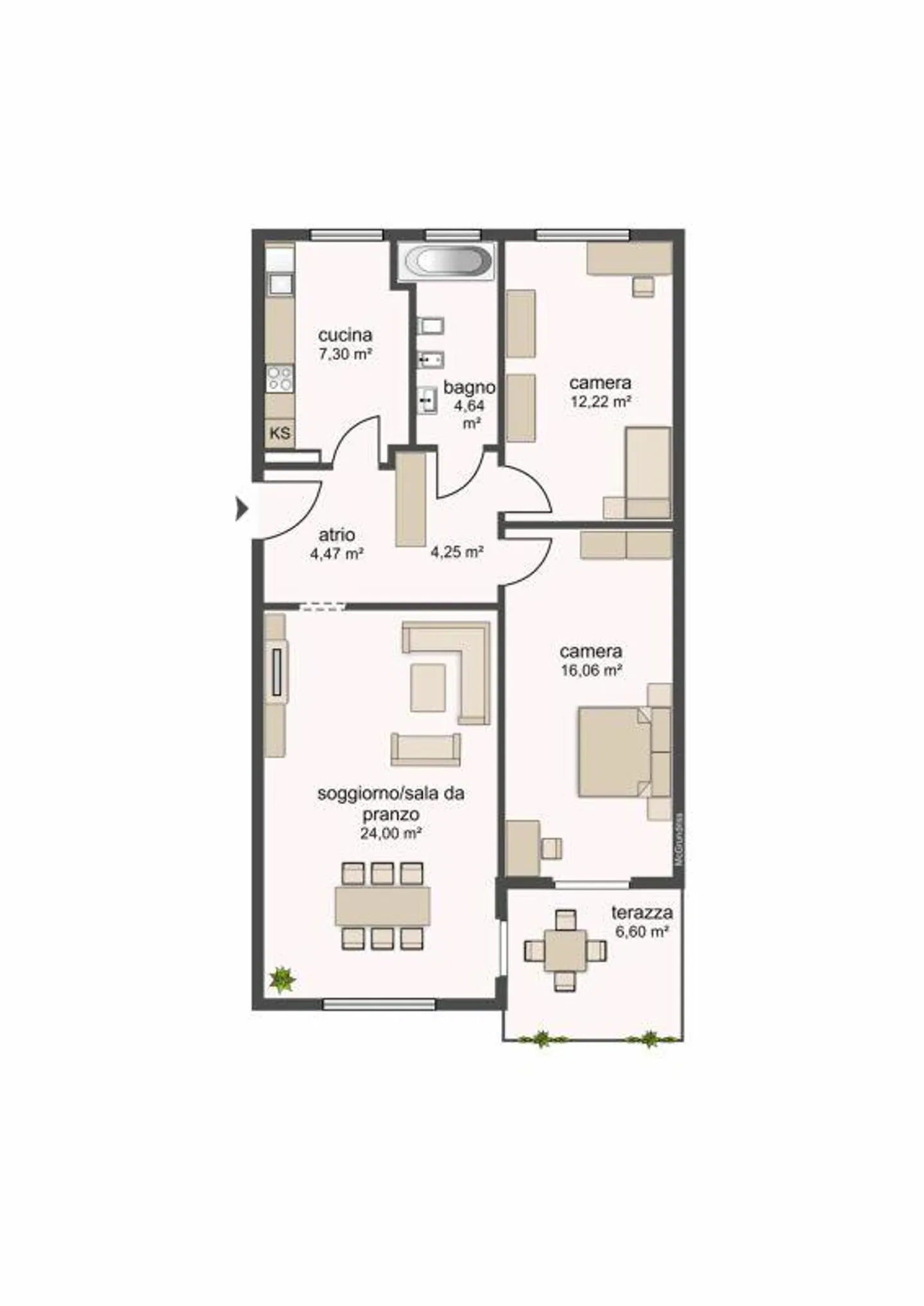 8700, Biasca, Via San Gottardo 40, Wohnung 4006 - Foto 1 von 15