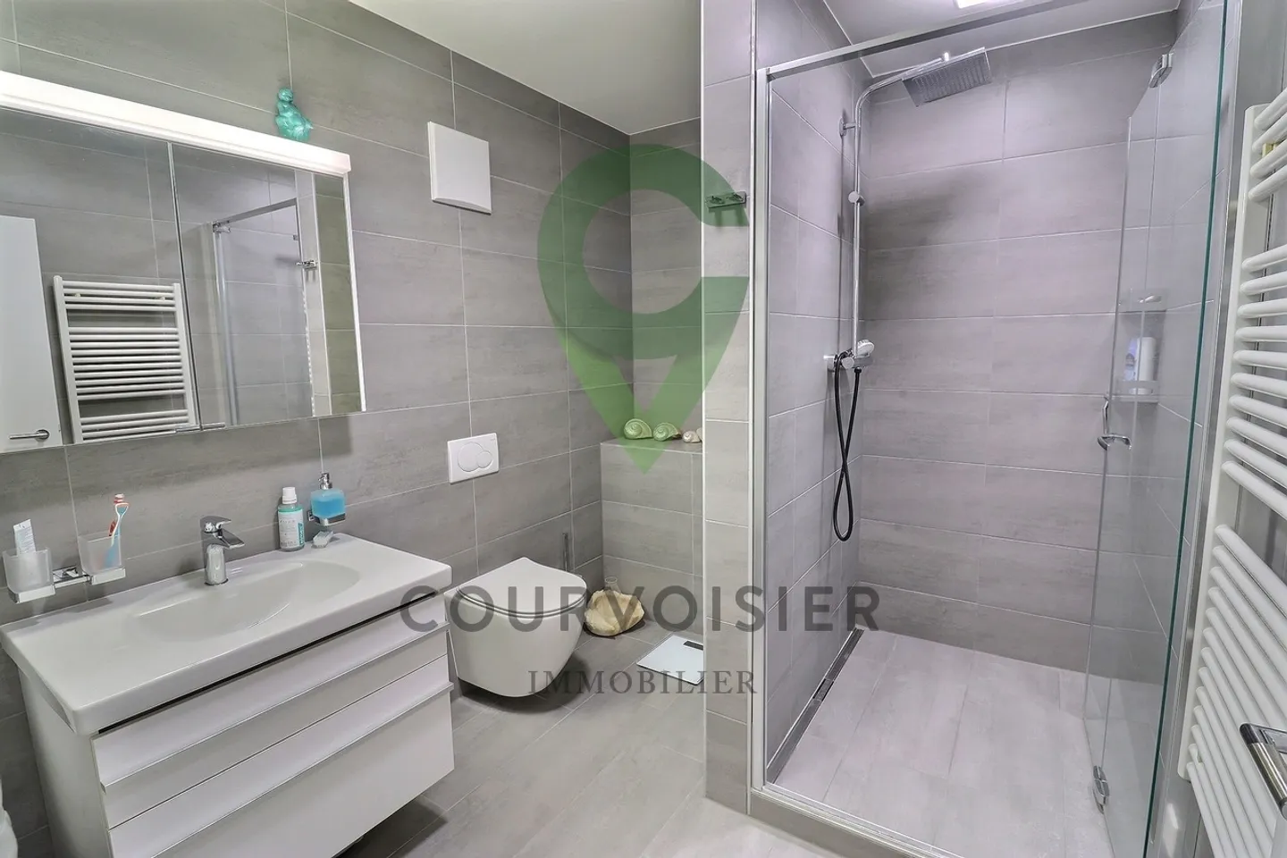 Geräumige 4,5 Zimmer mit Blick auf den Genfersee und die Alpen - Foto 9 von 13