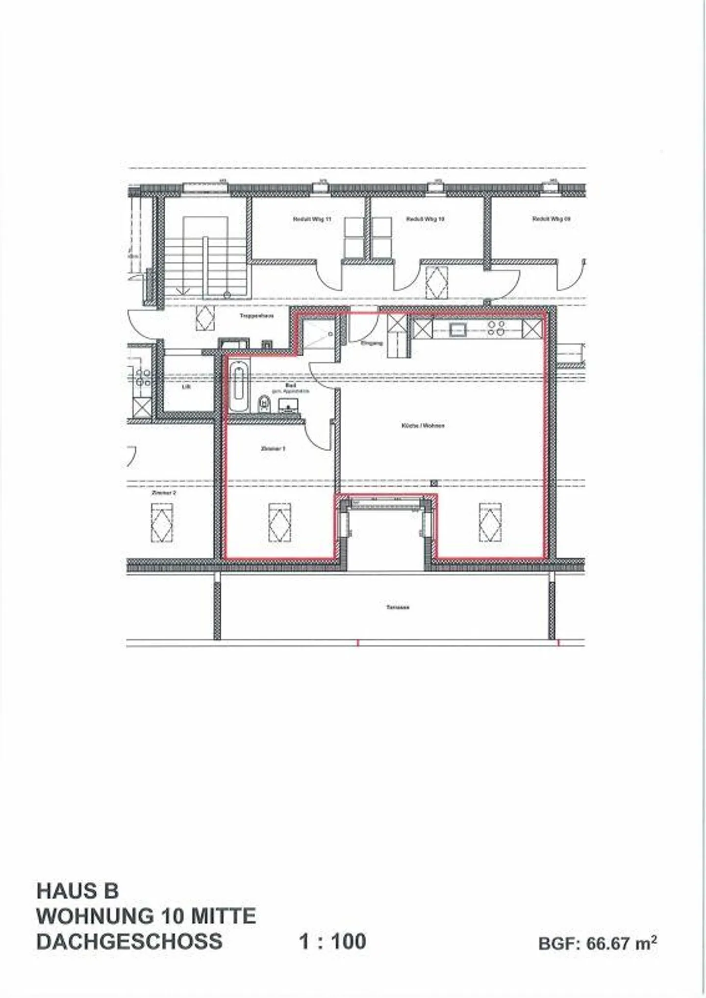 2.5-Room Attic Apartment in the Green - Schützewisstrasse 5 - Photo 11 of 11
