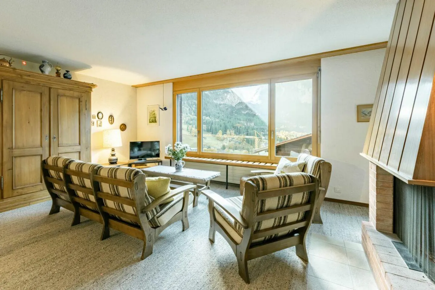 Appartement confortable de 3.5 pièces avec vue sur les montagnes, Chalet Almis - Photo 10 sur 21