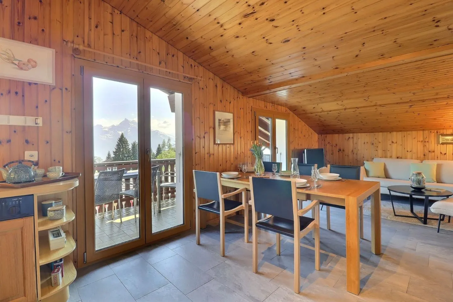Charmante Wohnung in Villars - Foto 7 von 13