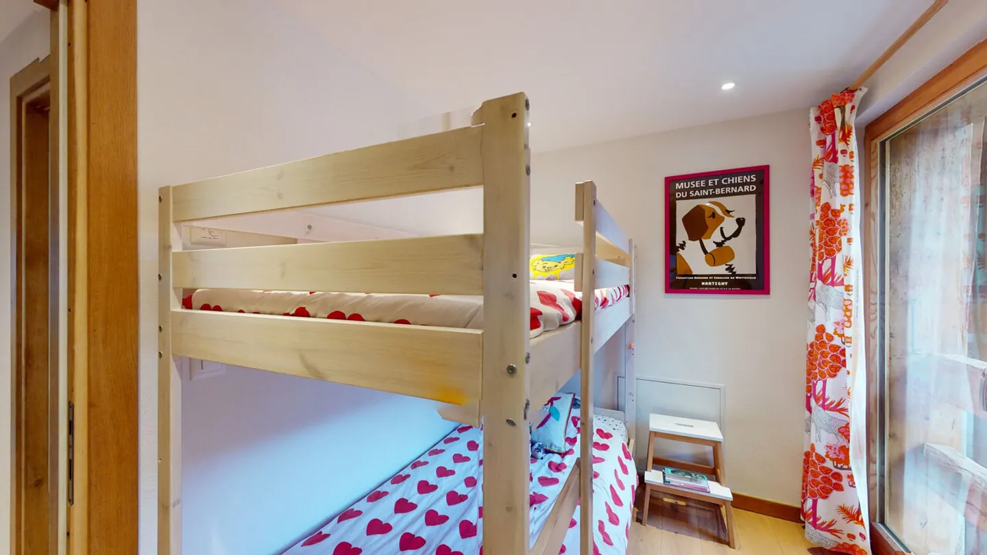 Châble : 2 chambres à louer, proche gare et télécabines - Photo 7 sur 13