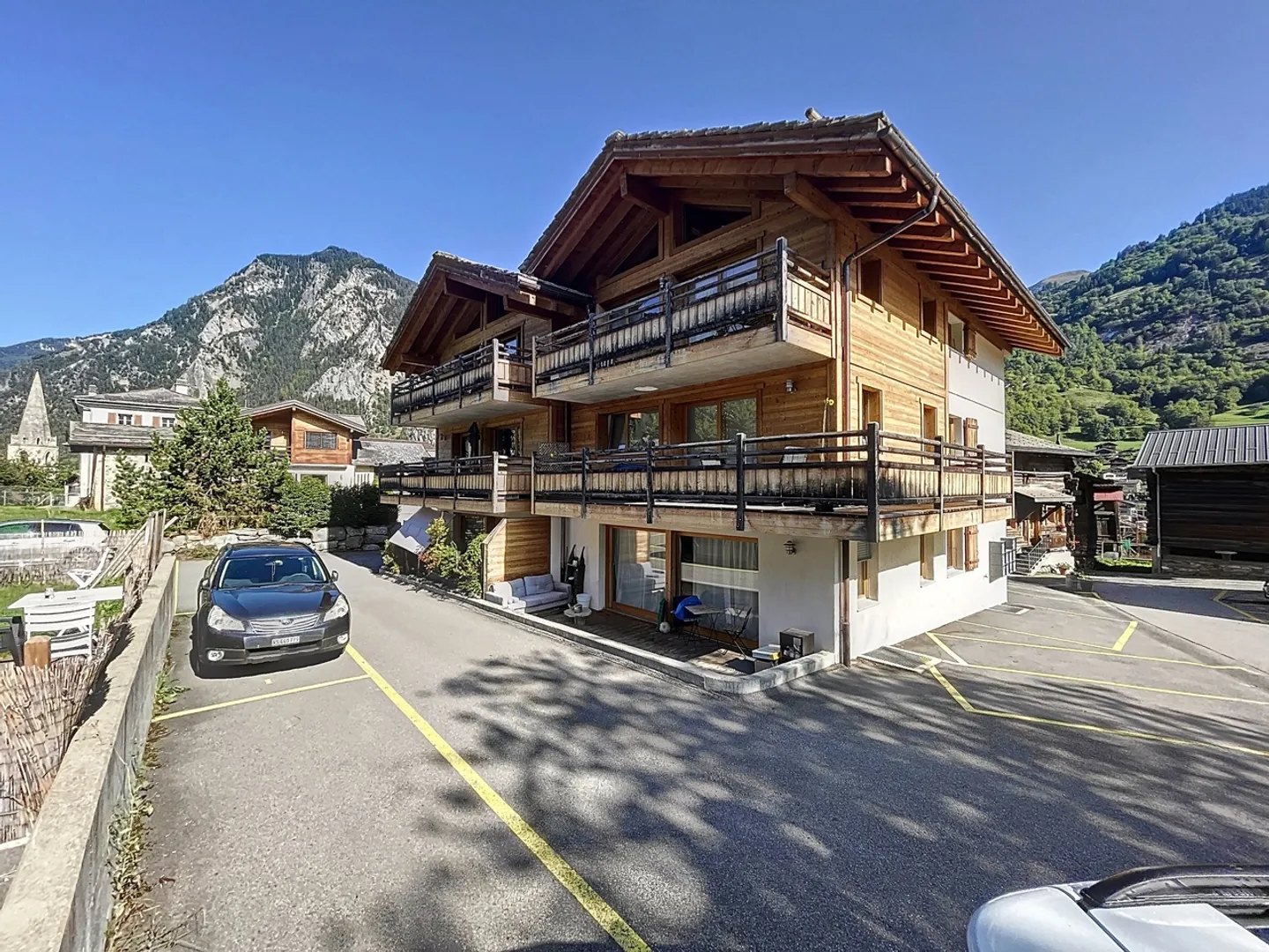 Châble : 2 chambres à louer, proche gare et télécabines - Photo 11 sur 13