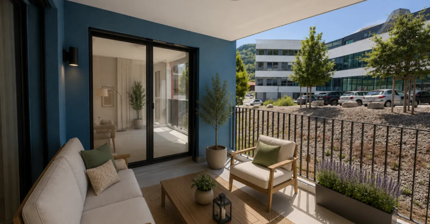 Appartement moderne avec terrasse - Photo 9 sur 10