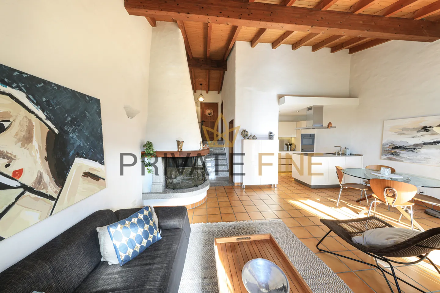 Casa a schiera con magnifica vista sul lago, giardino e seconda casa - Foto 6 di 16