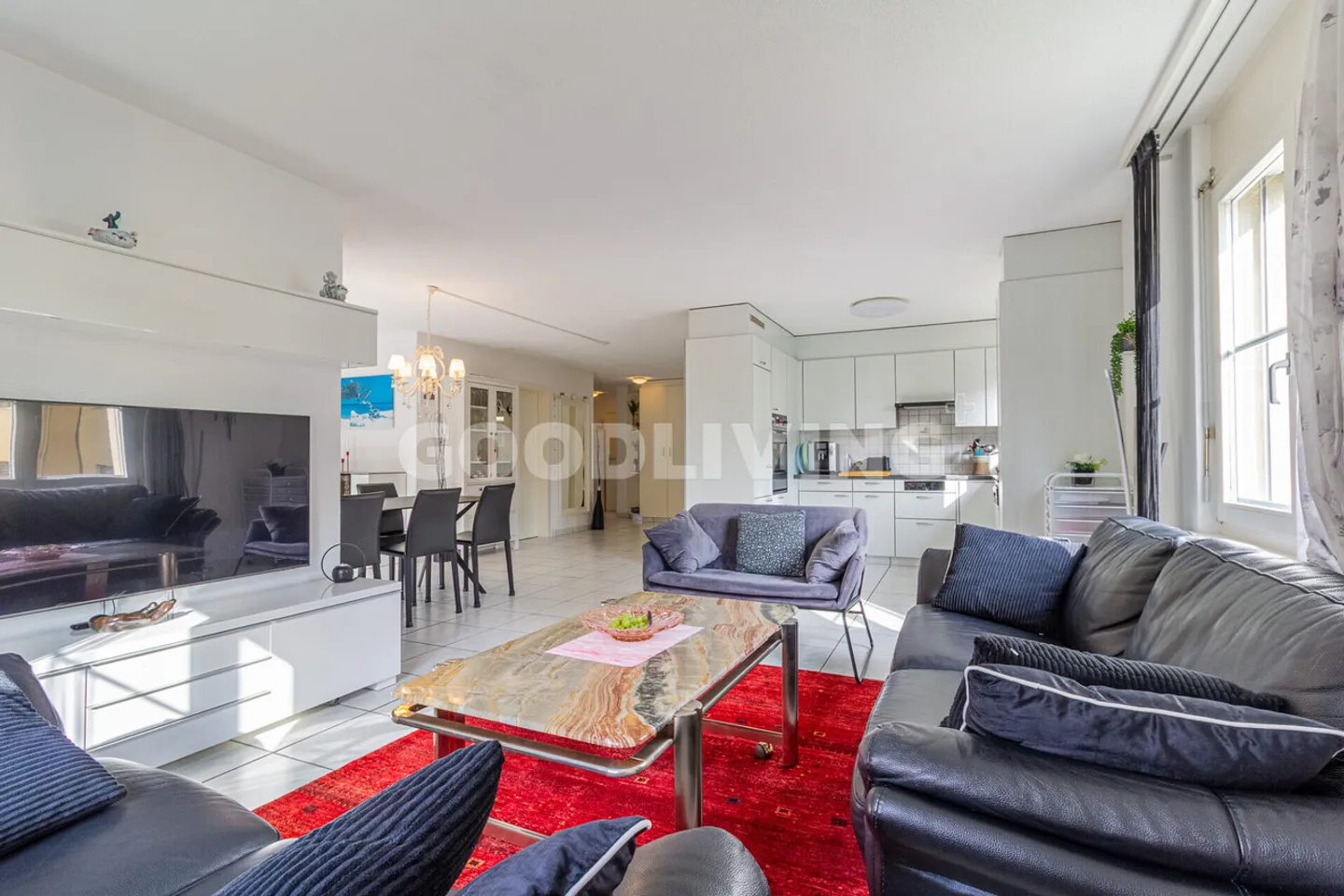 «Idyllische Wohnung am Waldrand mit Blick ins Grüne und Flussnähe» - Foto 4 von 7