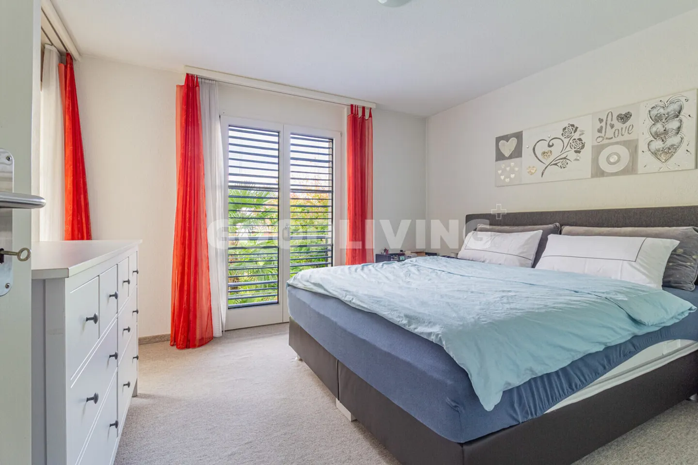 «Idyllische Wohnung am Waldrand mit Blick ins Grüne und Flussnähe» - Foto 5 von 7