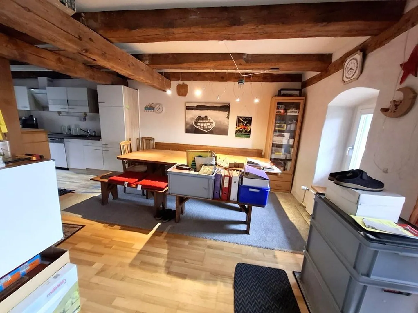 Maison multi-générationnelle située au centre avec appartement de 7 pièces plus loft plus atelier - Photo 8 sur 10