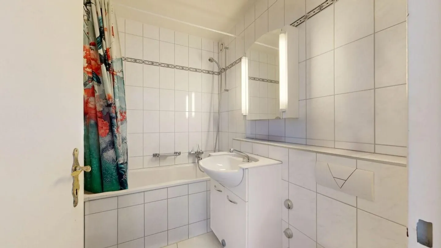 gemütliche Wohnung mit grosszügigem Balkon, Keller und Einstellhallenplatz - Foto 6 von 14