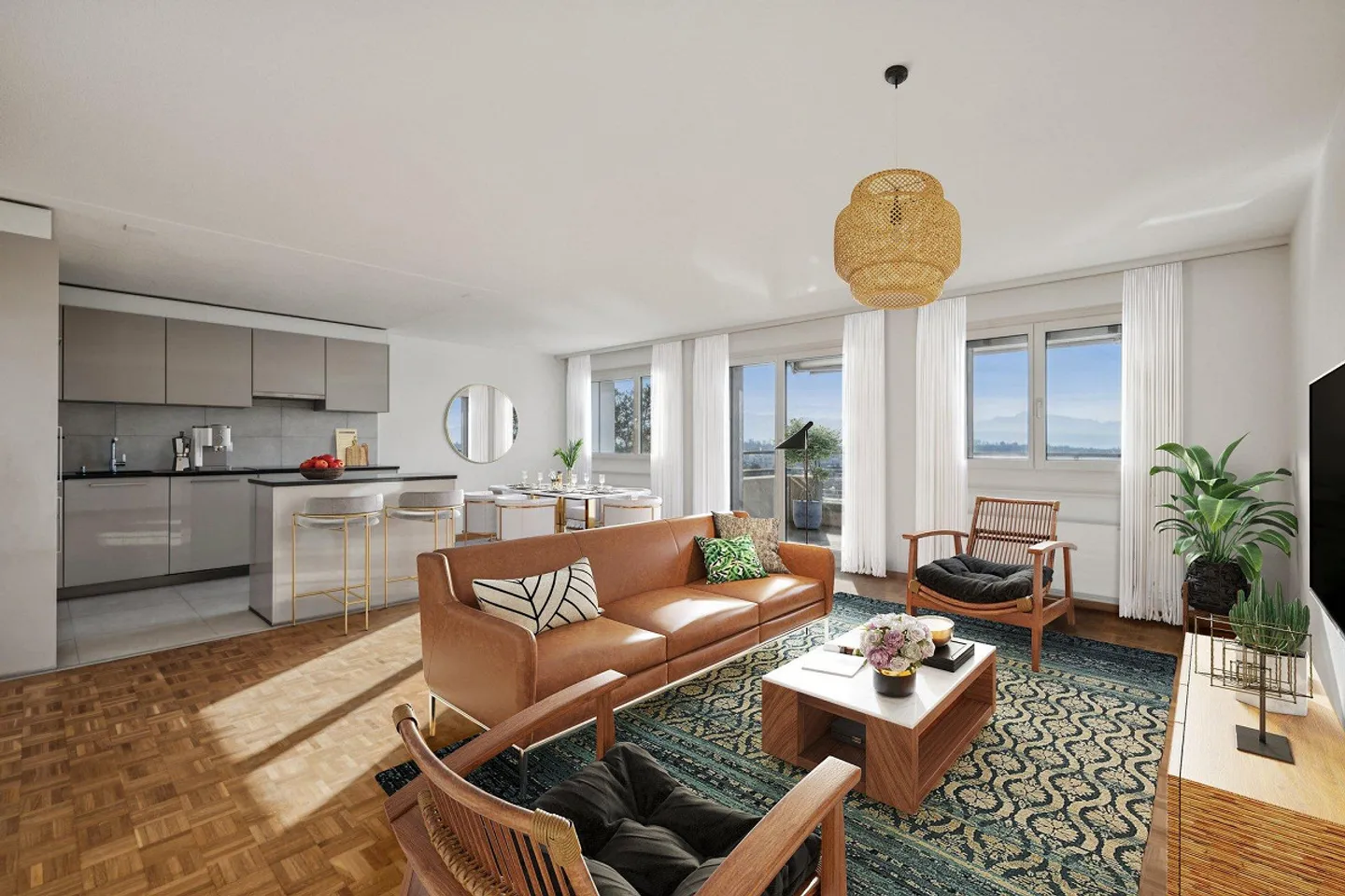 Zu vermieten in Bussigny - Mehrere vollständig renovierte Wohnungen - Foto 1 von 4